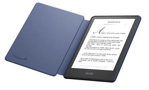 eBookReader Amazon Paperwhite 5 2021 læder cover dybhavsblå inde i